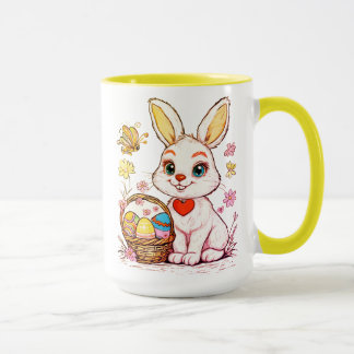 Caneca Coelhinho de Páscoa Reproduzido