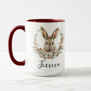 Caneca Coelho Bonito Personalizado Animal de Estimação