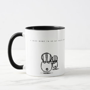 Caneca Coelho Casal Fofo   Estar ao Seu Lado