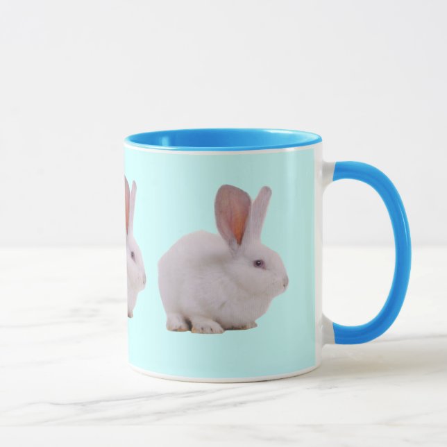 Caneca Coelho Coelhinho Bonito Kawaii (Direita)