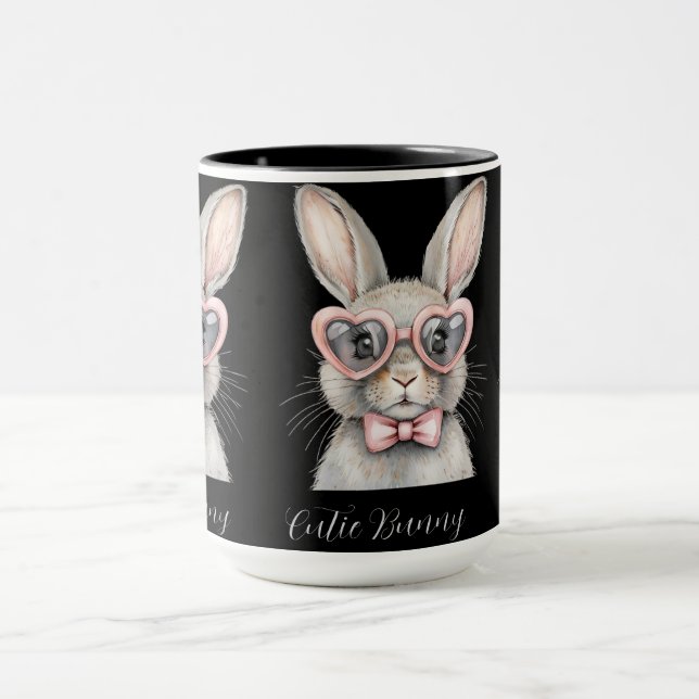 Caneca Coelho com Óculos de Coração | Café de Anim (Centro)