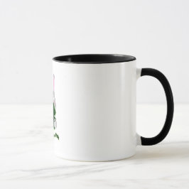 Caneca Coelho do Dia de São Patrício Orgulhoso por ser Ir