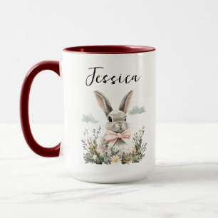 Caneca Coelho Fofo Personalizado   Animalzinho Coelhinho 