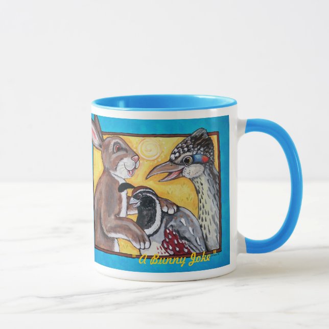 Caneca Coelho, Quail, Roadrunner Compartilham "Uma Piada  (Direita)