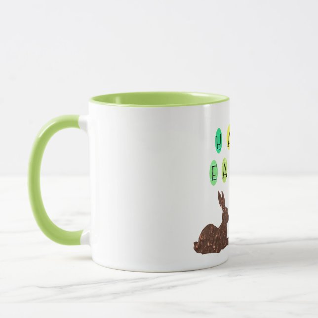 Caneca Coelhos de chocolate Páscoa (Esquerda)