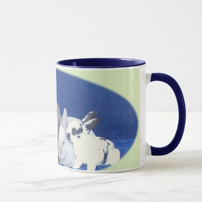Caneca Coelhos do bebê (Direita)