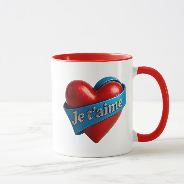 Caneca coeur amoureux (Direita)