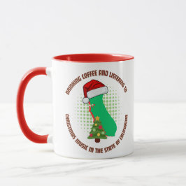 Caneca Coffee and Christmas Music in California 