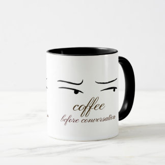 Caneca Coffee Before Conversation.
