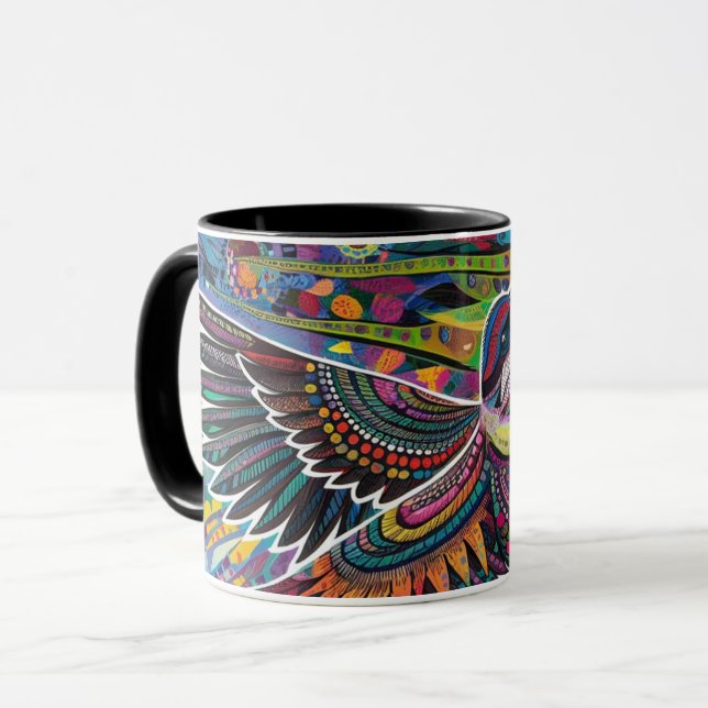 Caneca coffee bird mug (Frente Esquerda)