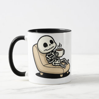 Caneca Coffee Break – Grim Reaper Dark Humor Coffee