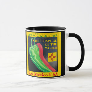 Caneca Coffee Cup Red ou Green Chile