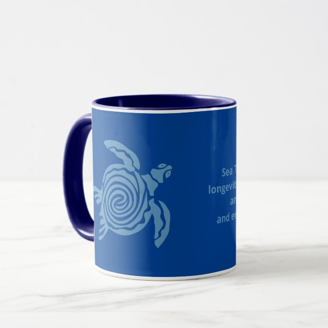 Caneca Coffee De Tartaruga Do Mar Steadfast (Frente Esquerda)