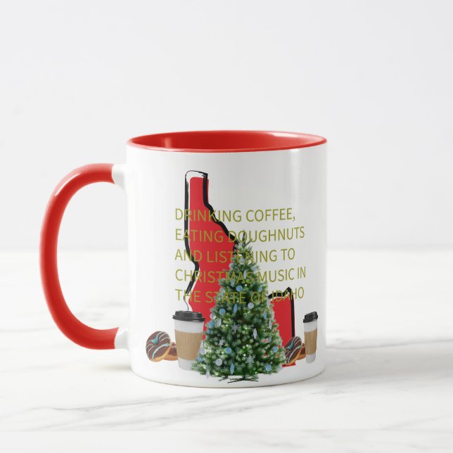 Caneca Coffee, Donuts and Christmas Music in Idaho (Esquerda)