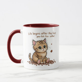 Caneca Coffee Kitten Mug