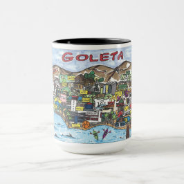Caneca Coffee Map Coffee Mug