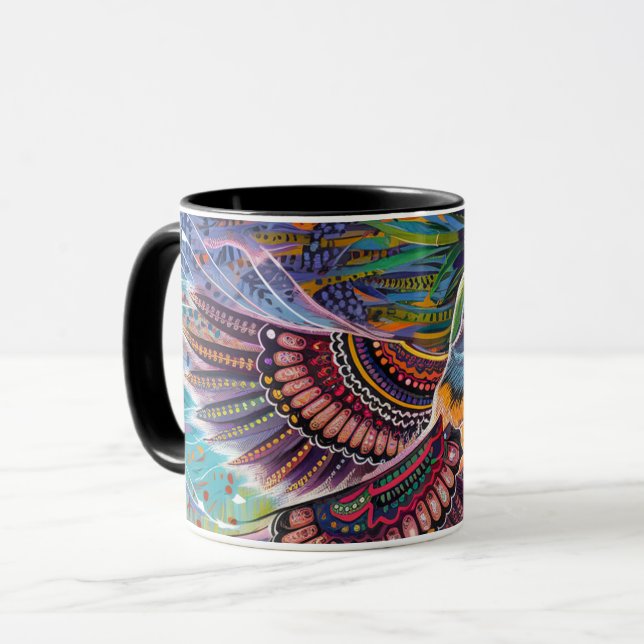 Caneca coffee mug bird (Frente Esquerda)