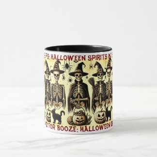 Caneca Coffee Mug "Breed for Booze: Halloween Edition"