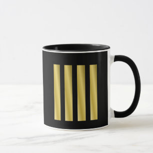 Caneca Coffee Mug com o Capitão Dourado Strips