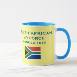 Caneca Coffee Mug da Força Aérea Sul-Africana