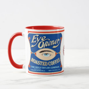 Caneca Coffee Mug De Abertura Ocular