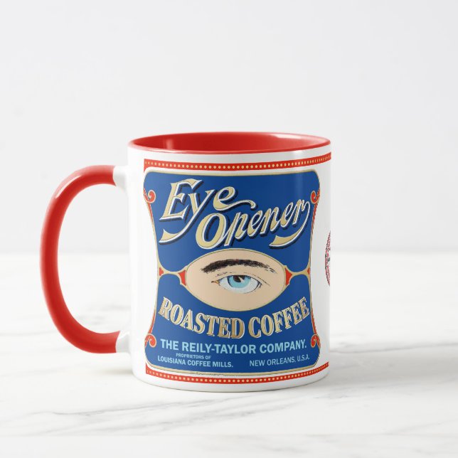 Caneca Coffee Mug De Abertura Ocular (Esquerda)