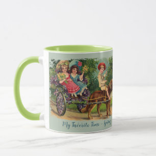 Caneca Coffee Mug de Café Vitoriano para Springtime