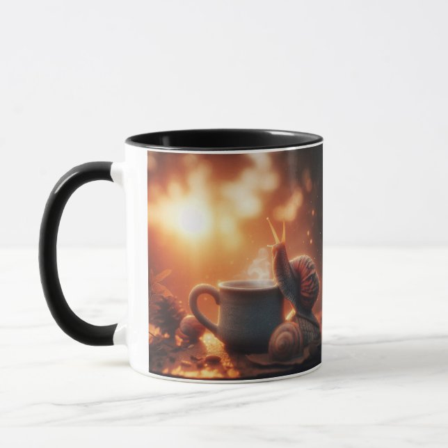 Caneca Coffee Mug de Caracol para Queda (Esquerda)