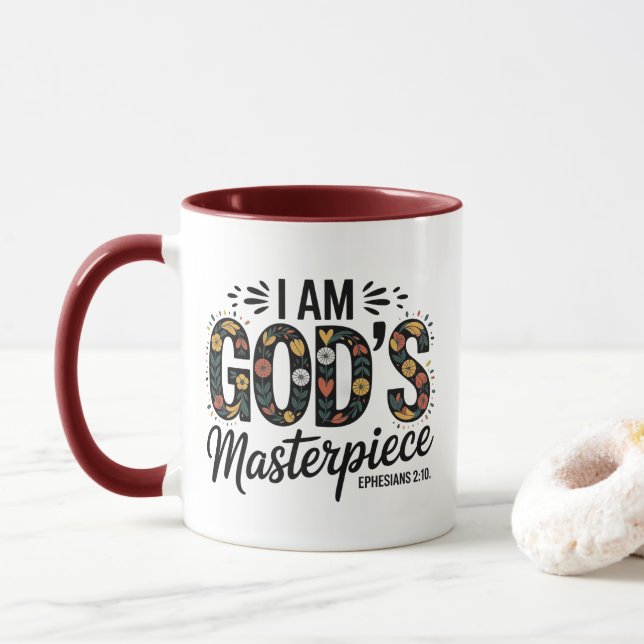 Caneca Coffee Mug, de cristã (Com Donut)