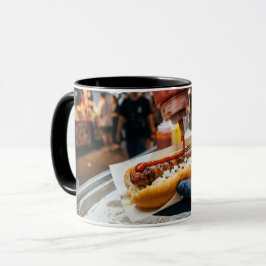 Caneca Coffee Mug Hot Dog Street Food Culinary
