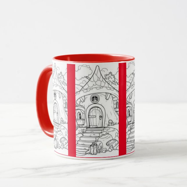 Caneca Coffee Mug maison champignion (Frente Esquerda)