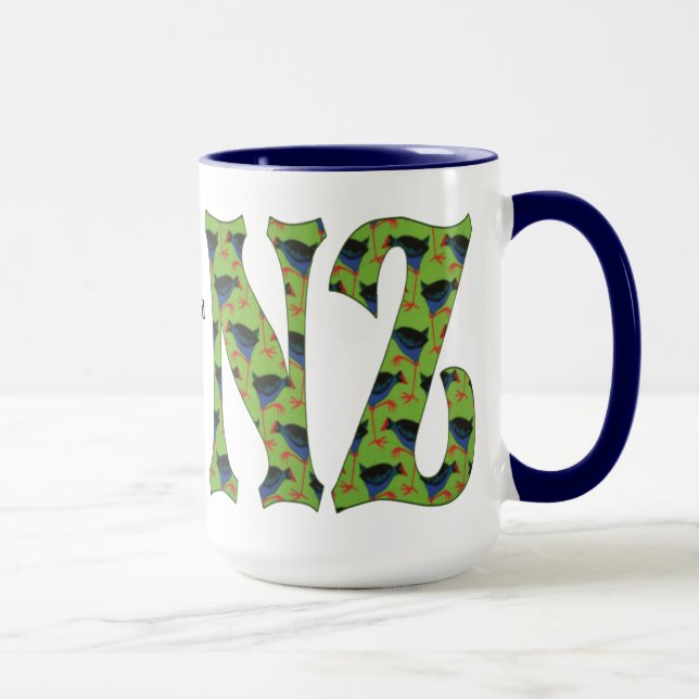 Caneca Coffee Mug Nova Zelândia (Direita)