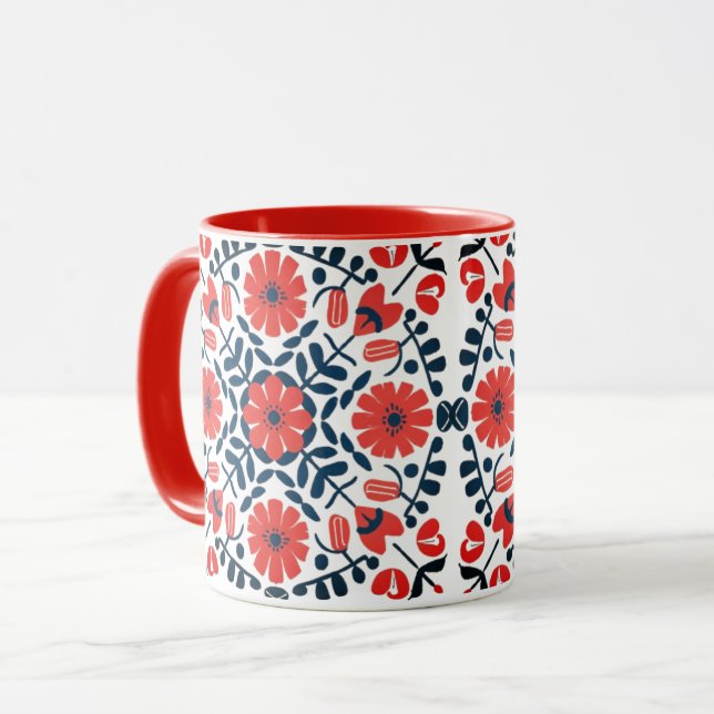 Caneca coffee mug orange (Frente Esquerda)