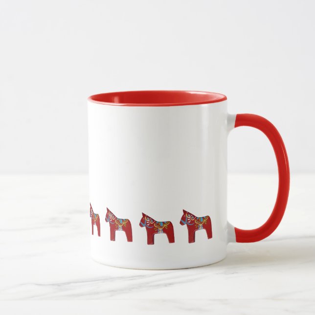 Caneca Coffee Mug Red Horse (Direita)