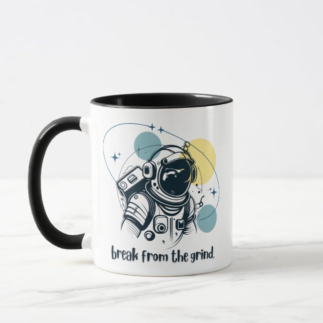 Caneca Coffee Mug Space 2 BFTG (Esquerda)