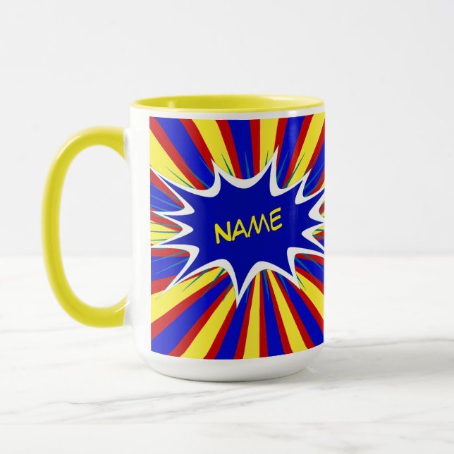 Caneca Coffee Mug, Super Heroi Personalizado Coffee (Esquerda)