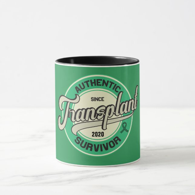 Caneca Coffee Personalizado De Sobrevivência De Transplan (Centro)