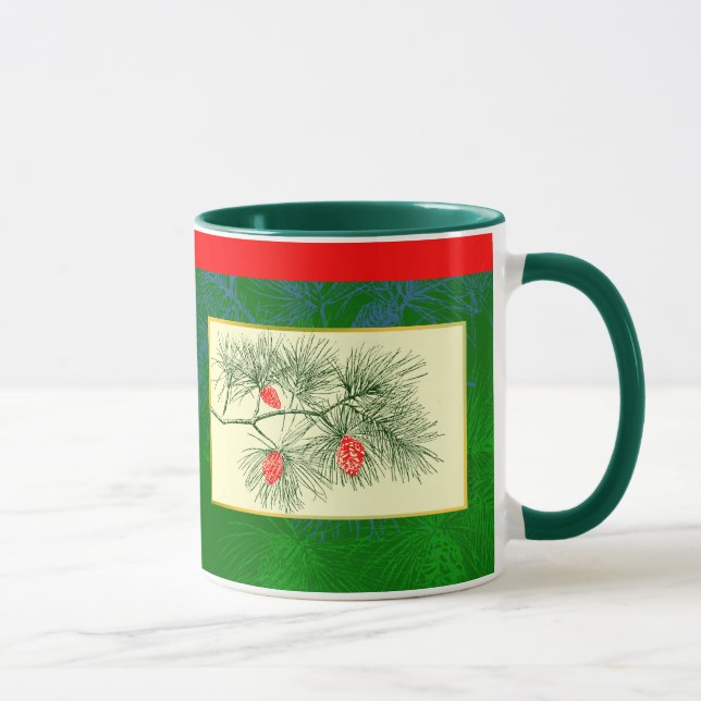 Caneca Coffee Pine Vintage (Direita)