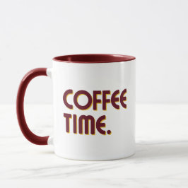 Caneca Coffee Time | Simple Minimalist Everyday Coffee