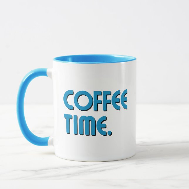Caneca Coffee Time | Simple Minimalist Everyday Coffee (Esquerda)