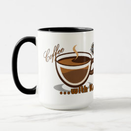 Caneca Coffee with Kevin Logo Mug
