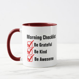 Caneca Coisa de Verificação Engraçada Mug Citações Inspir