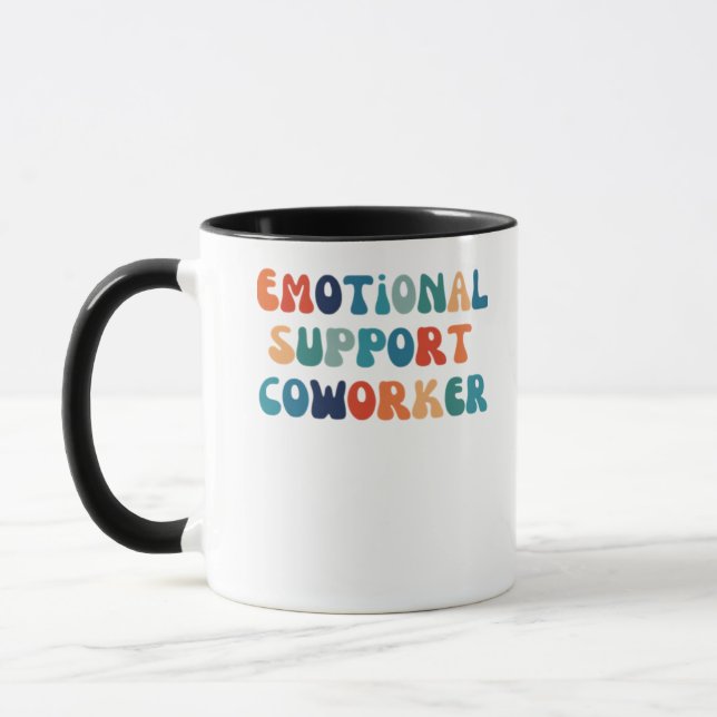 Caneca Colaborador de Ajuda Emocional - Clássico de Besti (Esquerda)