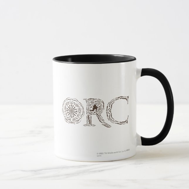 Caneca Colagem de Armas Orc (Direita)