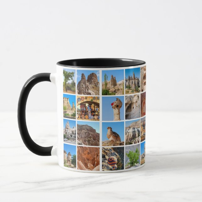 Caneca Colagem de Cappadocócia (Esquerda)