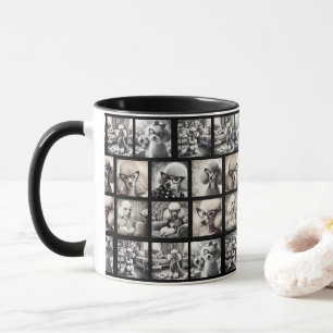 Caneca Colagem de Fotos Divertidas 9 Imagens