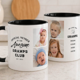 Caneca Colagem de Fotos Incrível GRAMPS
