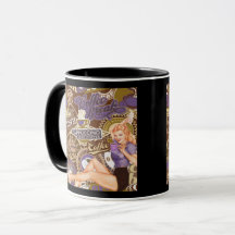 Colagem de pausa para café de garota pinup estilo 