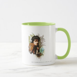 Caneca Colagem de vetor de mídia mista FRODO™