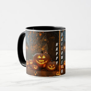 Caneca Coleção da Família Pumpkins Halloween